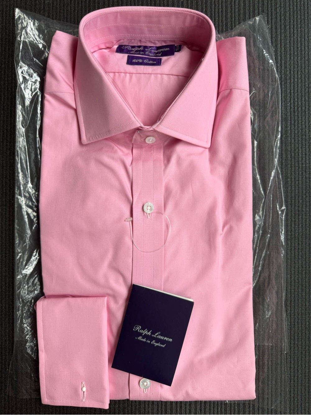 Ralph Lauren Men’s Light Pink Dress Shirt - Spread Collar